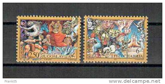 Jugoslawien / Yugoslavia / Yougoslavie 1997 Satz/set EUROPA ** - 1997