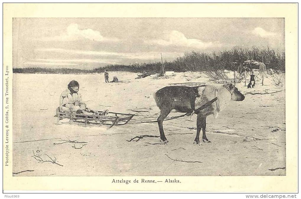 RARE CARTE POSTALE MISSION MARY'S IGLOO   ATTELAGE DE RENNES - Autres & Non Classés