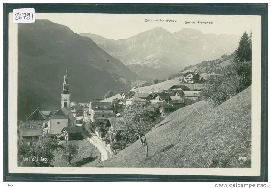 VAL D'ILLIEZ  - TB - Val-d'Illiez 