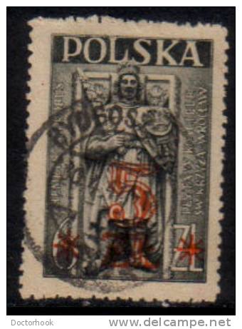 POLAND   Scott #  392-5  VF USED - Usati