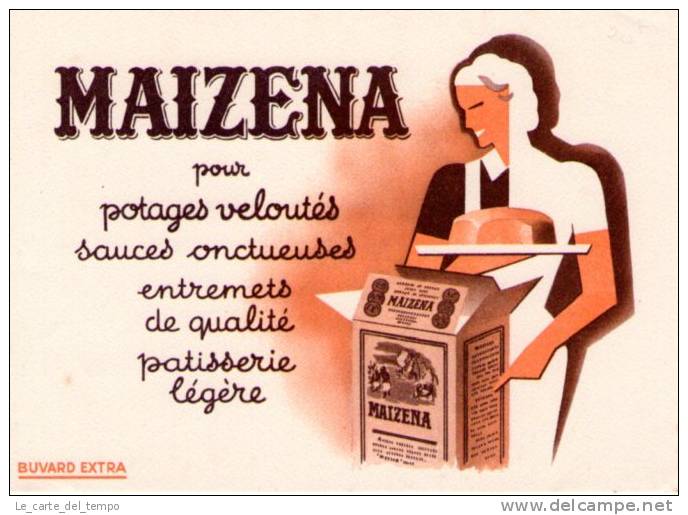 BUVARD: MAIZENA - Cake & Candy