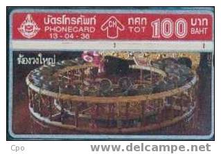 # THAILAND 13-04-36_3 Thai Classical Music Instruments - Gong-Wong 100 Landis&gyr  Tres Bon Etat - Thailand