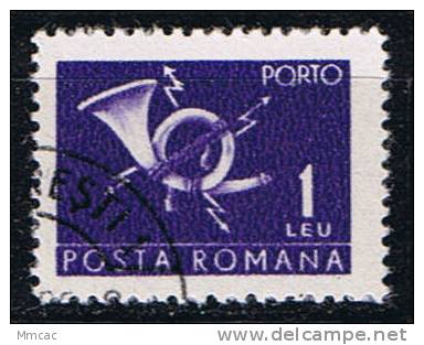 #4699 - Roumanie Yvert Taxe 132 Obl - Usado