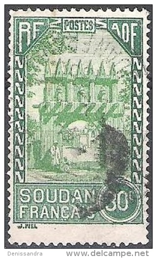 Soudan 1931 Michel 69 O Cote (2001) 0.60 € Tour Du Palais De Djenne Cachet Rond - Used Stamps