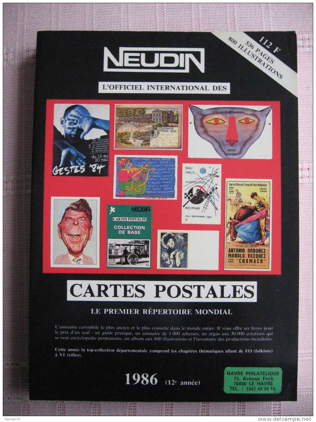 Catalogue NEUDIN    Année 1986    Occasion - Bücher & Kataloge