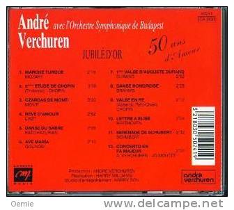 ANDRE VERCHUREN  °  50 ANS D' AMOUR  //     CD NEUF 12 TITRES - Instrumental