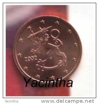 @Y@  Finland  1 - 2 - 5   Cent   2002  Unc - Finland