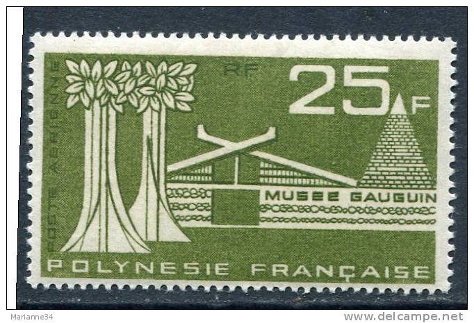 Polynésie-aérien-1965-YT 11**-Centenaire De L'union Internationale Des Télécommunications - Neufs