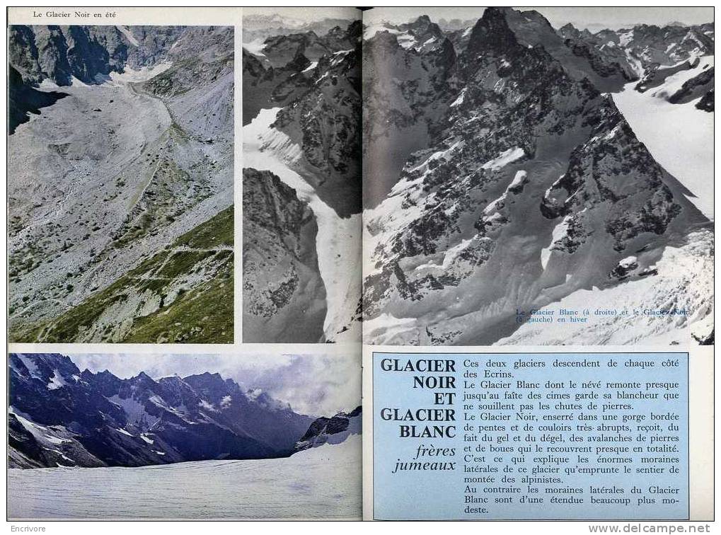 BT 797 Le GLACIER BLANC Aile Froide Refuge CARRON Roche Faurio Neige Cordier LE GYR Glacier Noir - Faim SAHEL - Alpes - Pays-de-Savoie