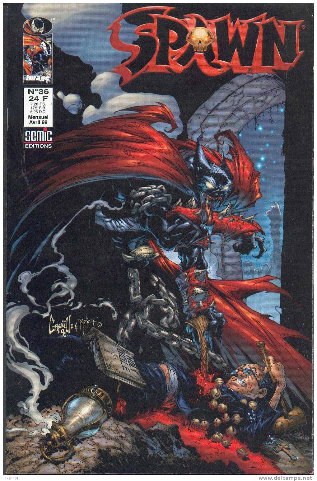 SPAWN  N° 36  IMAGE SEMIC EDITIONS  DE 1999 TTBE - Spawn