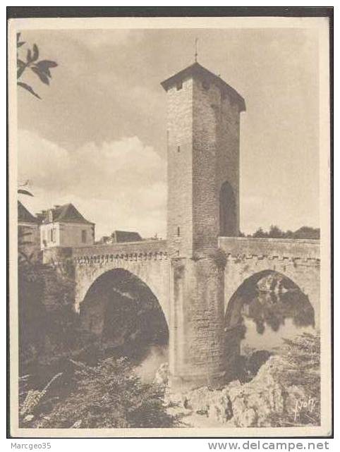 Orthez Le Vieux Pont Sur Le Gave De Pau Carton Publicitaire Phygiène - Orthez