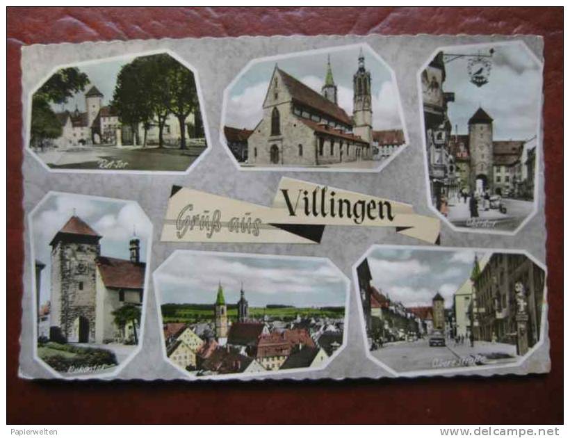 Villingen Schwenningen - Mehrbildkarte Villingen - Villingen - Schwenningen