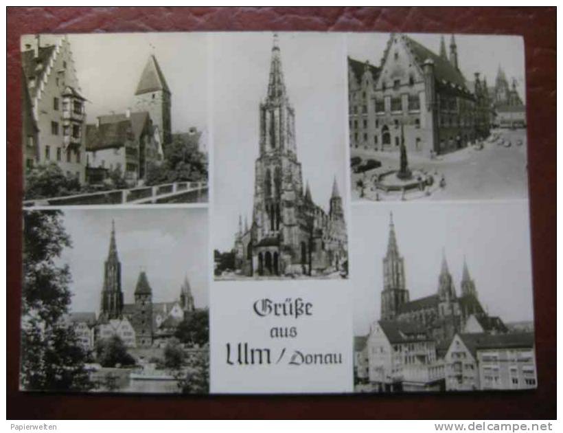 Ulm - Mehrbildkarte - Ulm