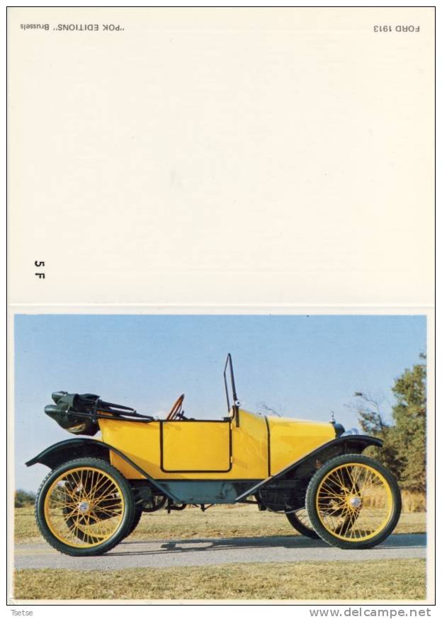 Calendrier De Poche Illustrè Par Une Ancienne Voiture ( Ford 1913 )- Année 1979 - Klein Formaat: 1971-80