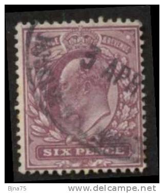 ROYAUME-UNI  1902    N°  114   -   Cote  8 Euros  - Edouard VII - Used Stamps