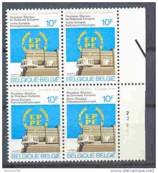 Belgie Belgique Ocb Nr :  1885 ** MNH  (zie Scan) Plaatnummer 2 - 1971-1980