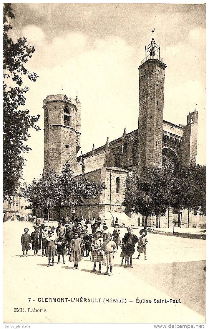 34/ CLERMONT-L´HERAULT- EGLISE SAINT-PAUL - Clermont L'Hérault