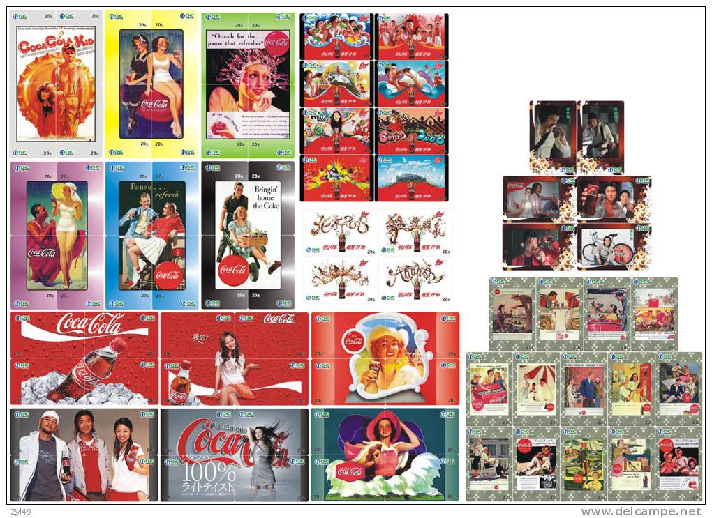 C04105 China Coca Cola Puzzle 80pcs - Alimentación