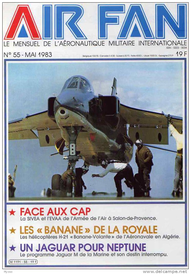 AIR FAN Mensuel De L´Aeronautique Militaire Internationale, N°55 Mai 1983 - Aviation