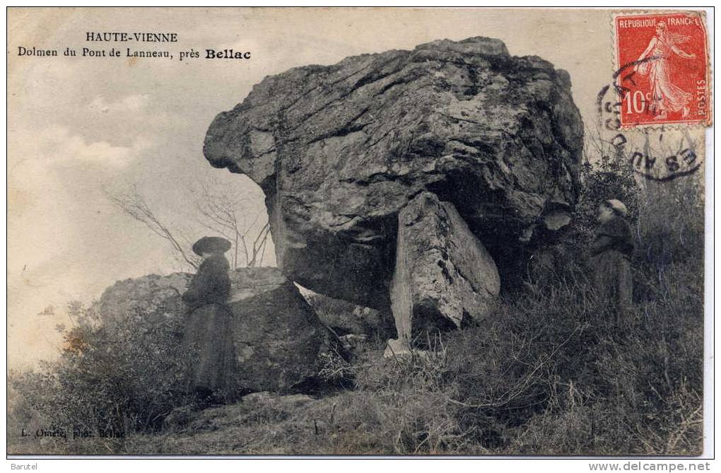 BELLAC (Environs) - Dolmen Du Pont De Lanneau - Bellac