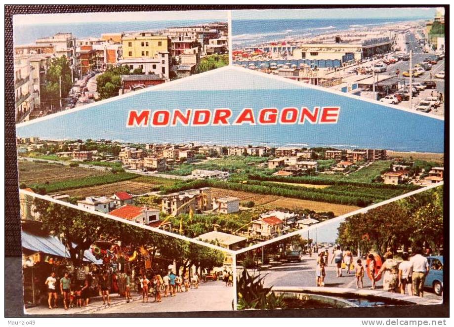 MONDRAGONE (CE) DA MONDRAGONE PER LECCE NEL 21-7-1989 - Caserta