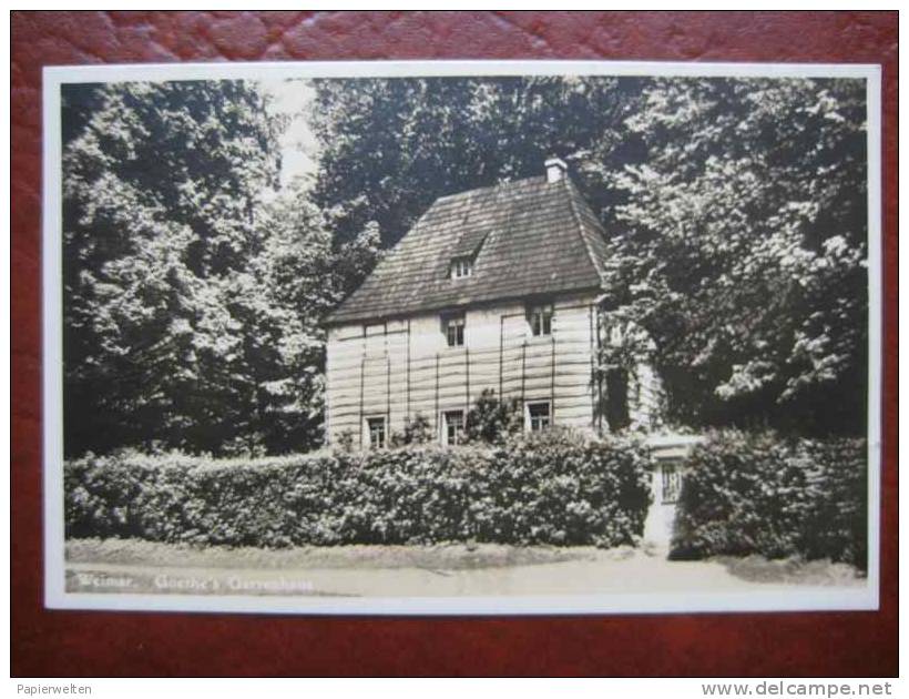 Weimar - Goethe´s Gartenhaus - Weimar