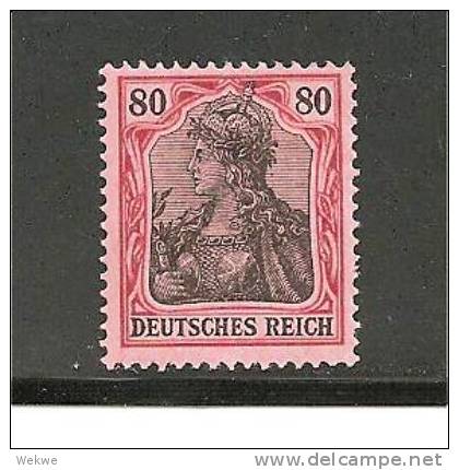 Mi.Nr.93IIb+/ 1918 Germania 80 Pfg- * - Neufs