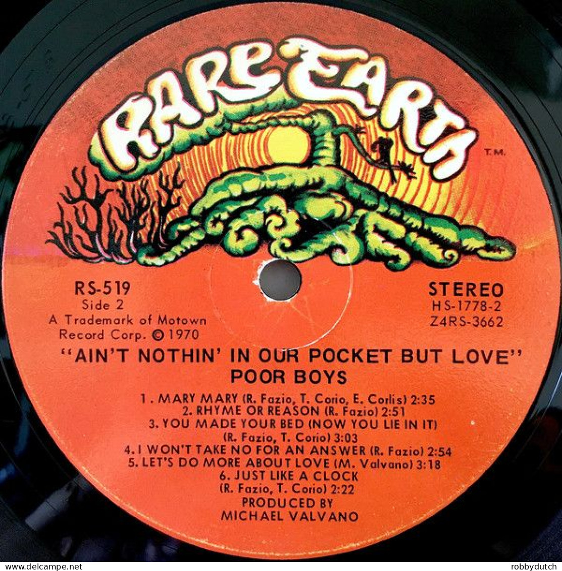 * LP *  POOR BOYS - AIN'T NOTHIN' IN OUR POCKET BUT LOVE (USA 1970 Ex-!!!) - Soul - R&B