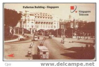 # SINGAPORE 23SIGB Old Singapore - Fullerton Building 10 Landis&gyr  Tres Bon Etat - Singapour