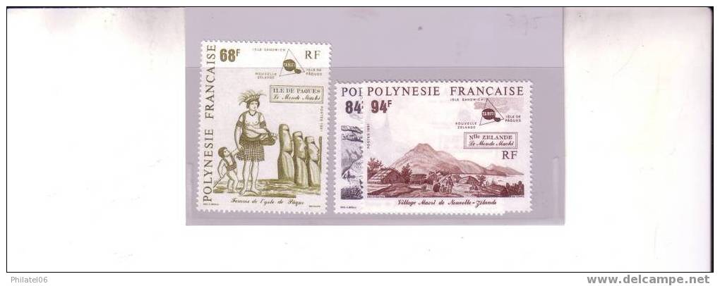 BONNE SERIE DE POLYNESIE   COTE:75 EUROS   PETIT TIRAGE - Ungebraucht