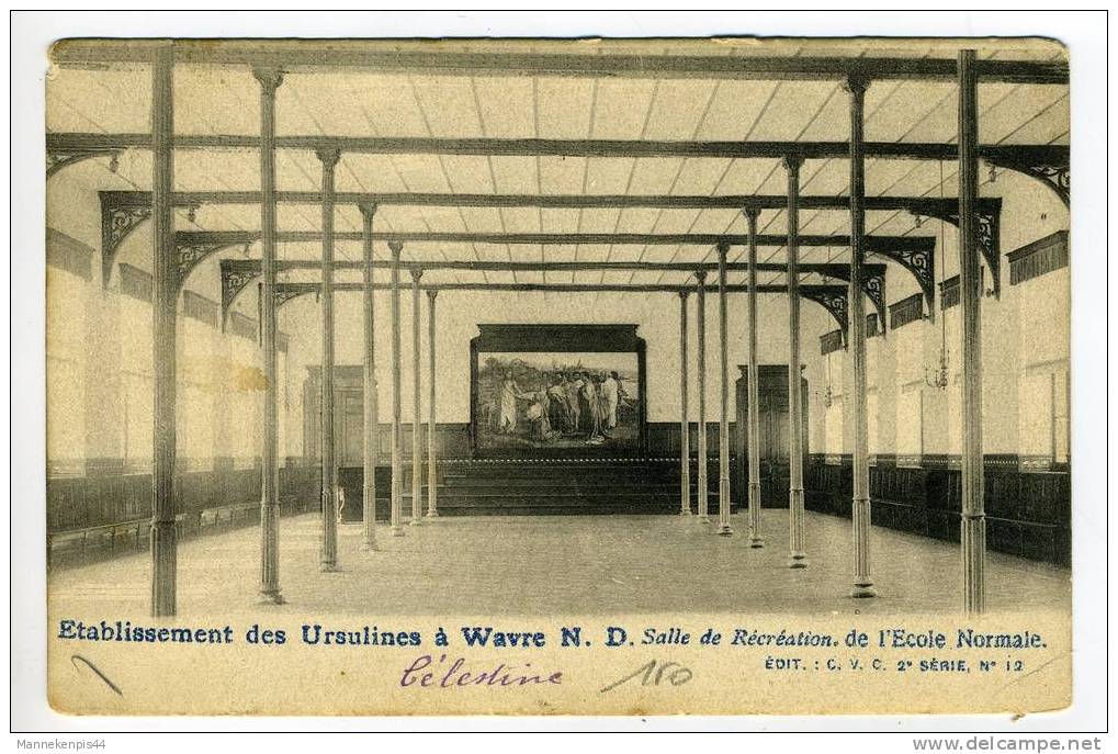 Onze-Lieve-Vrouw-Waver - Etablissement Des Ursulines à Wavre N. D. - Salle De Récréation De L´Ecole Normale - Sint-Katelijne-Waver