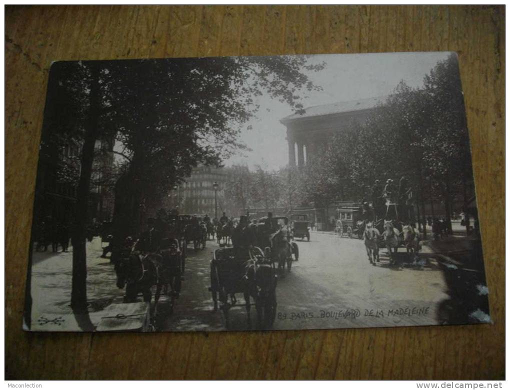 Paris Boulevard De La Madeleine - Public Transport (surface)