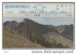 # TAIWAN D4006 Mountain 100 Landis&gyr   Tres Bon Etat - Taiwan (Formose)