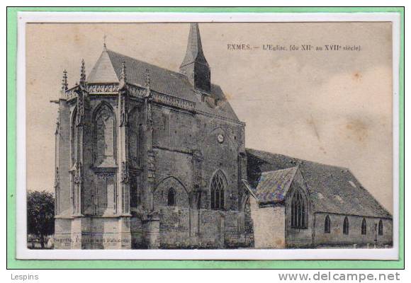 61 - EXMES --  L'Eglise, ( Du XIIe.... - Exmes