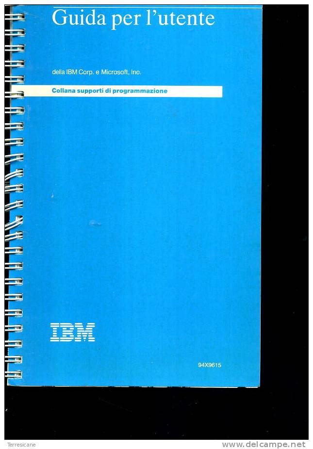 IBM DOS 3.30 GUIDA PER L´UTENTE - Informatique