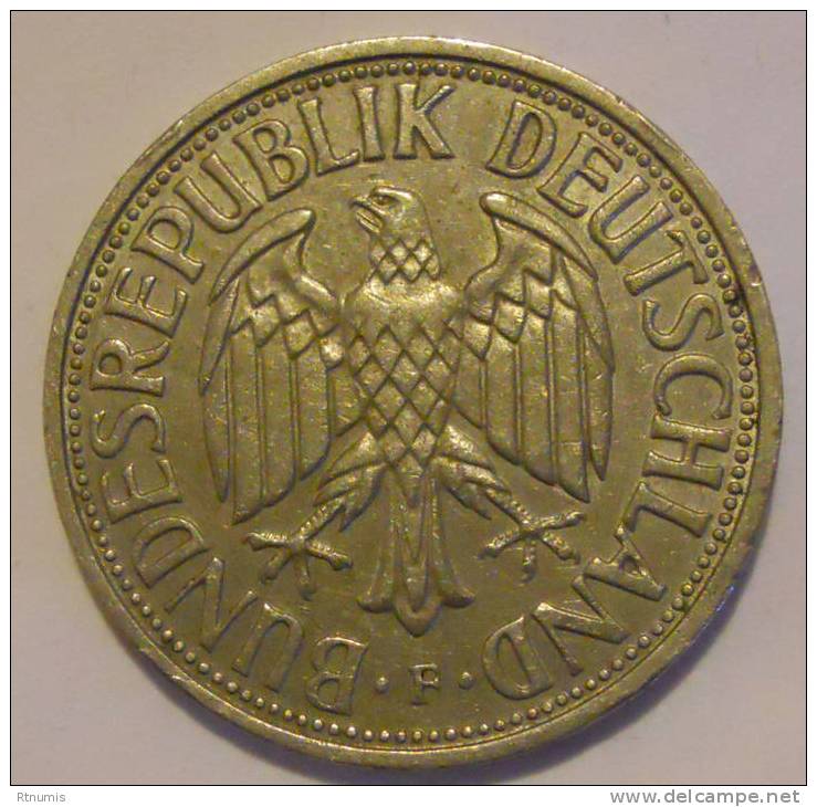 Allemagne Germany Deutschland 2 Mark "aux Raisins" 1951 F RARE ! - 2 Marchi