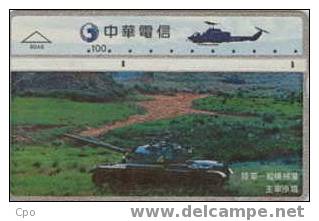 # TAIWAN 8046 Tank 100 Landis&gyr   Tres Bon Etat - Taiwan (Formosa)