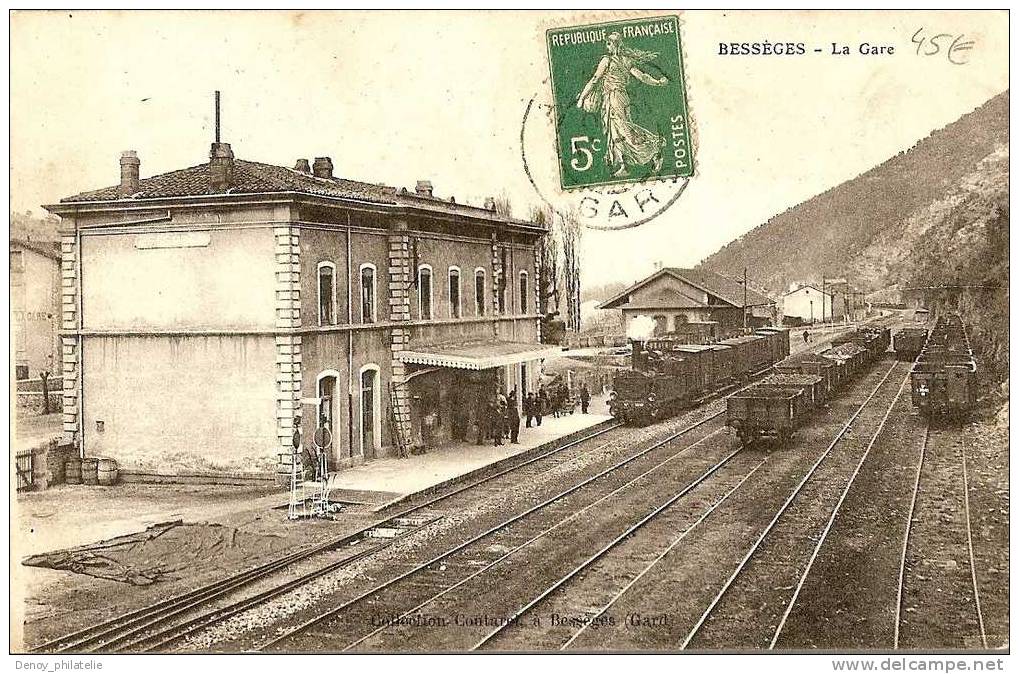 30/ BESSEGES / LA GARE - Bessèges