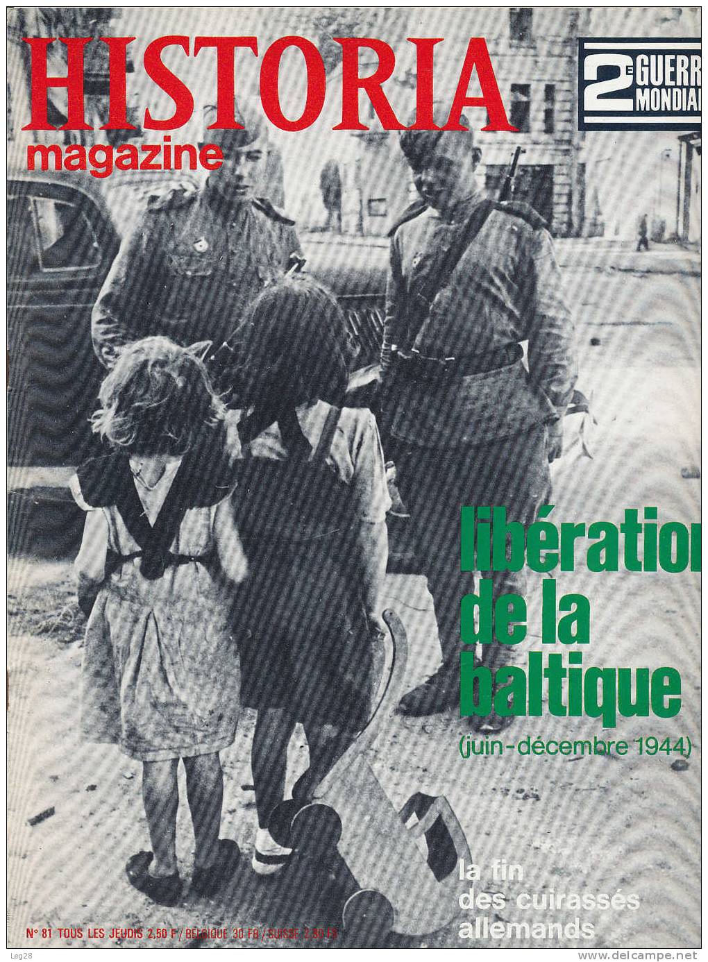 HISTORIA  MAGAZINE  N° 81 - Francese