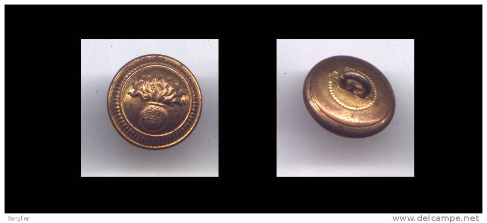 BOUTON ARTILLERIE 15 MM  SANS MARQUE DE FABRICANT - Buttons