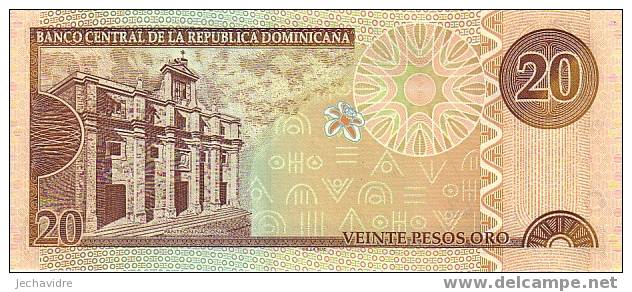 Rép. DOMINICAINE   20 Pesos Oro  Daté De 2002   Pick 169     ***** BILLET  NEUF ***** - Dominicaine