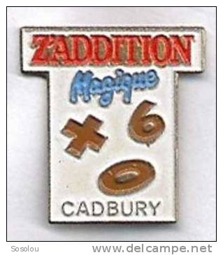 Z'addition Magique Cadbury, Le Logo - Administraties