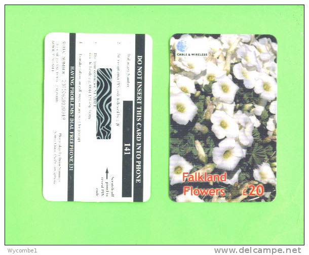 FALKLAND ISLANDS - Mint/Unused Remote Phonecard/Scurvy Grass - Falkland Islands