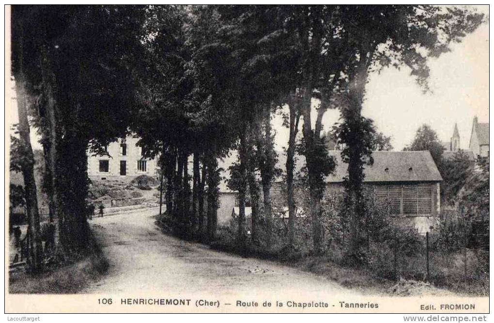 Route De La Chapelotte - Tanneries - Henrichemont