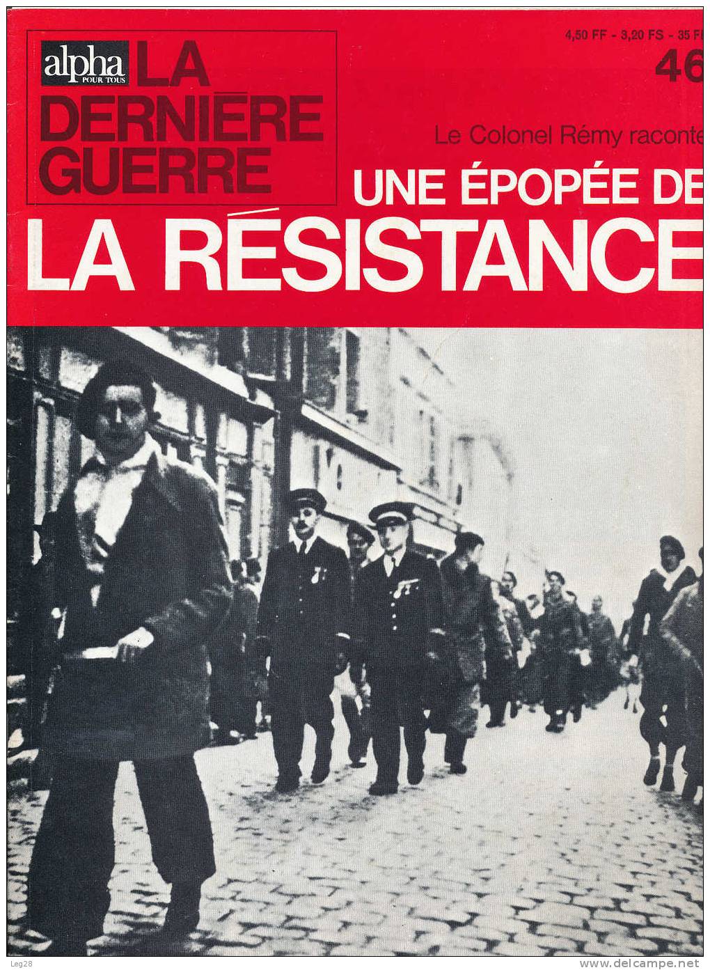 UNE  EPOPEE  DE  LA  RESISTANCE  N° 46 - Francese