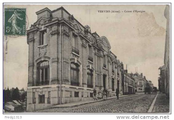 Vervins - Banque De La Caisse D'Epargne - Vervins