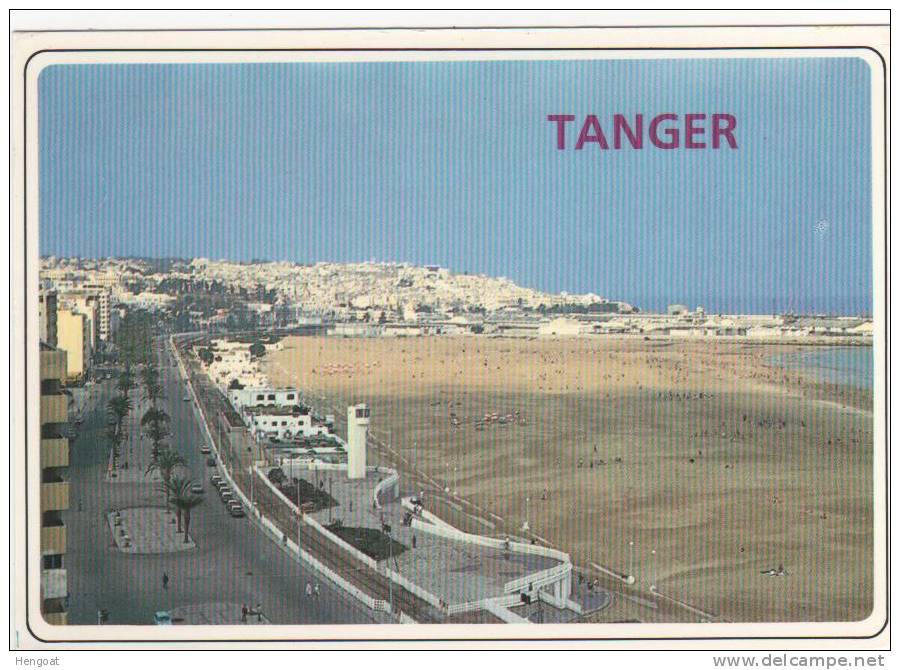 EMA Rouge  De Malaga Du 27/4/94 / Carte De Tanger , 2 Scans - Lettres & Documents