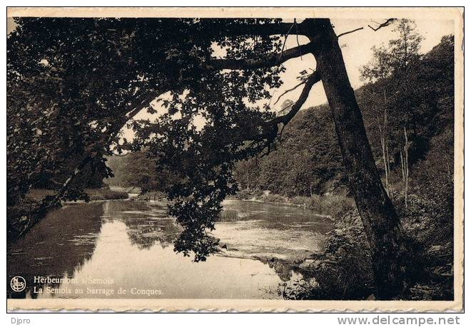 Herbeumont La Semois Au Barrage De Conques - Herbeumont