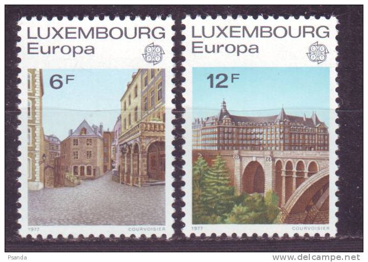 1977 - Luxembourg, EUROPA CEPT, MNH, Mi. No. 945, 946 - Neufs