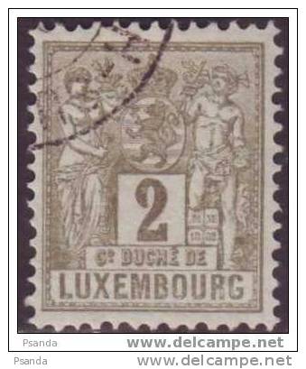 1882 - Luxembourg - 1882 Allegorie